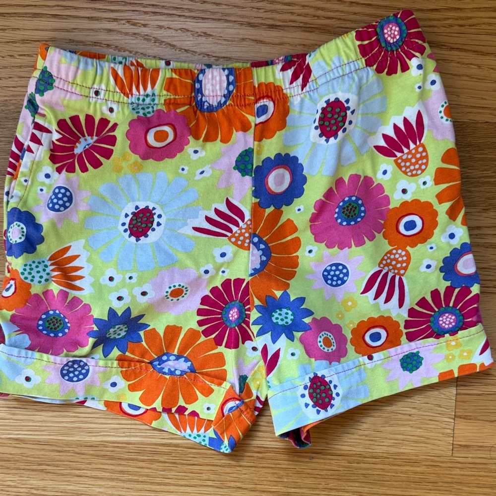 Hanna Andersson Colorful Floral kids Shorts